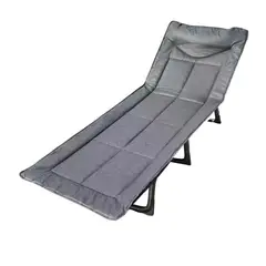 CRUSEC - Cama Silla Reposera Plegable Con Acolchada Desmontable
