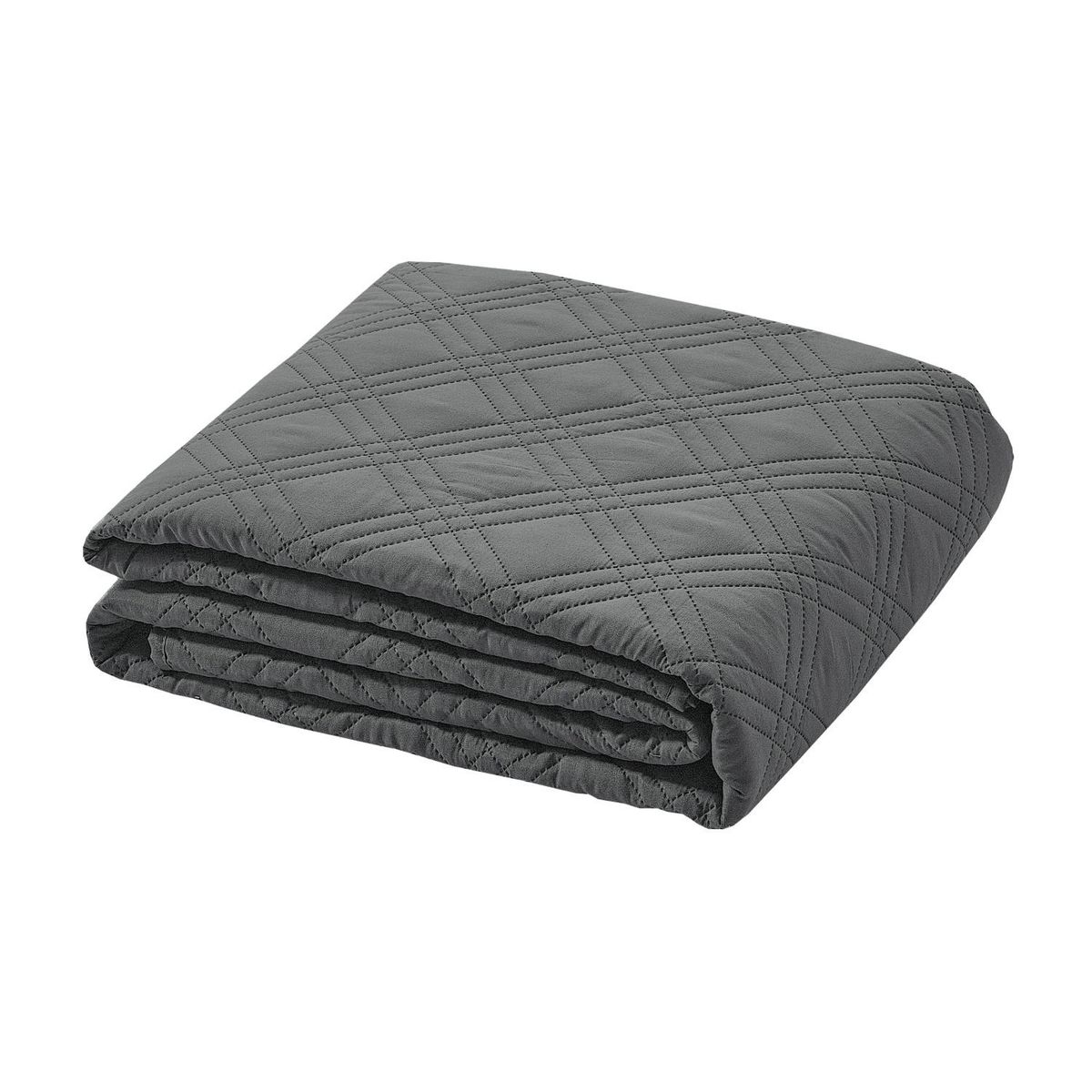 ANDES - QUILT ANDES LISO GRIS KING