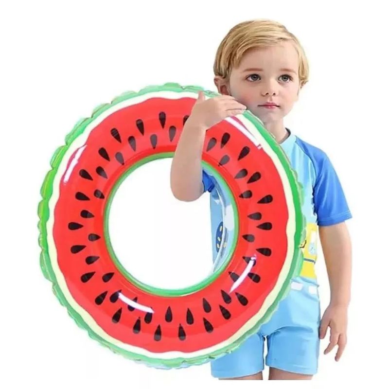 GENERICO - Flotador Inflable De Sandía Salvavidas 60cm Piscina