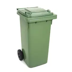 GENERICO - Basurero de 240 Litros Verde