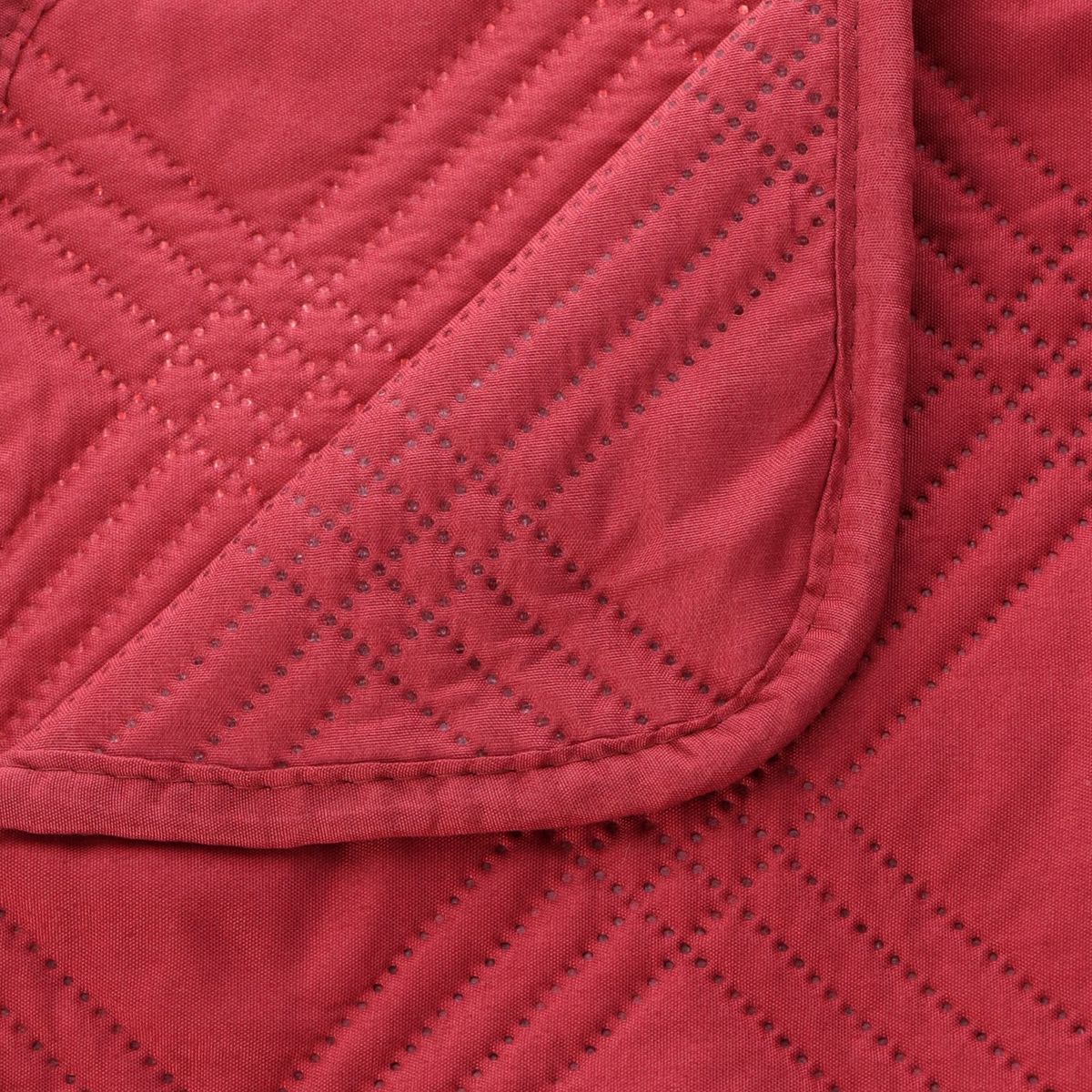 ANDES - QUILT ANDES LISO FRAMBUESA 2 PLAZAS