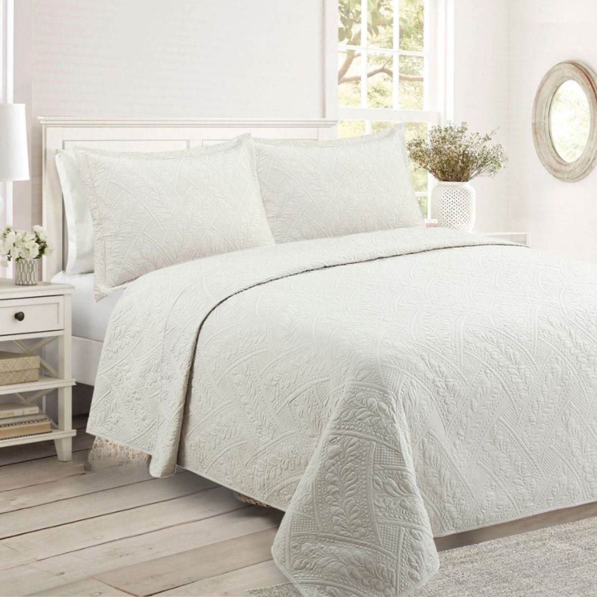 ANDES - QUILT ANDES PORTUGAL 2 PLAZAS BEIGE