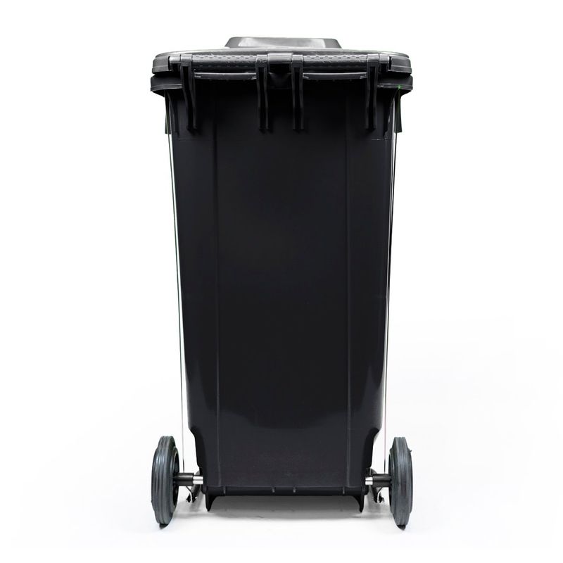 GENERICO - Basurero de 240 Litros con Pedal Gris