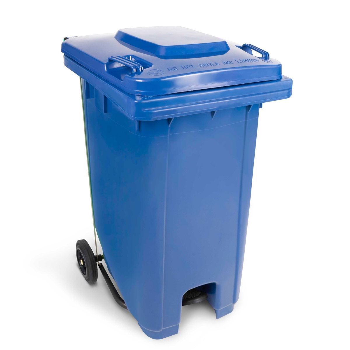 GENERICO - Basurero de 240 Litros con Pedal Azul