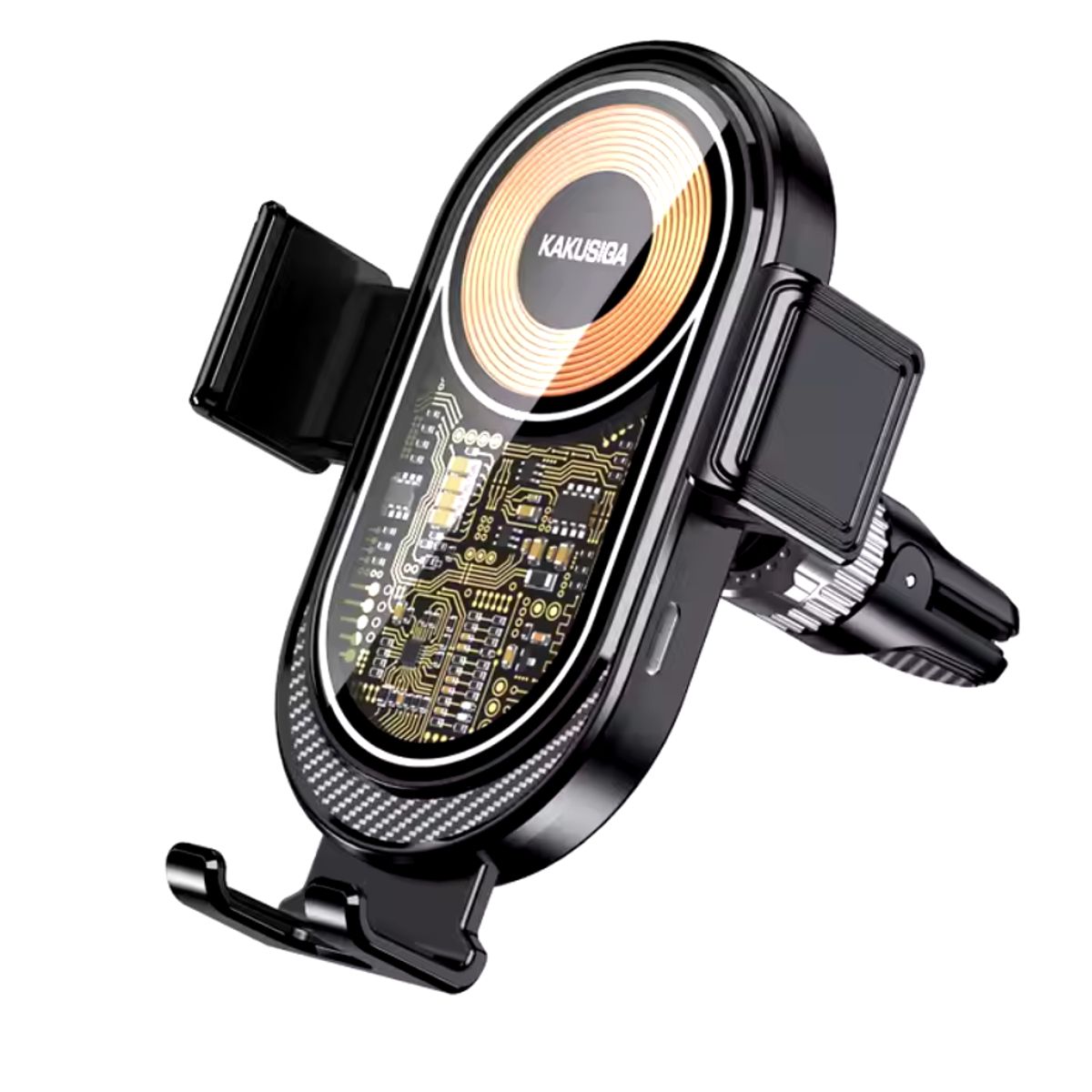 GENERICO - Cargador Inteligente Inalámbrico De Télefono Para Vehículos Kakusiga