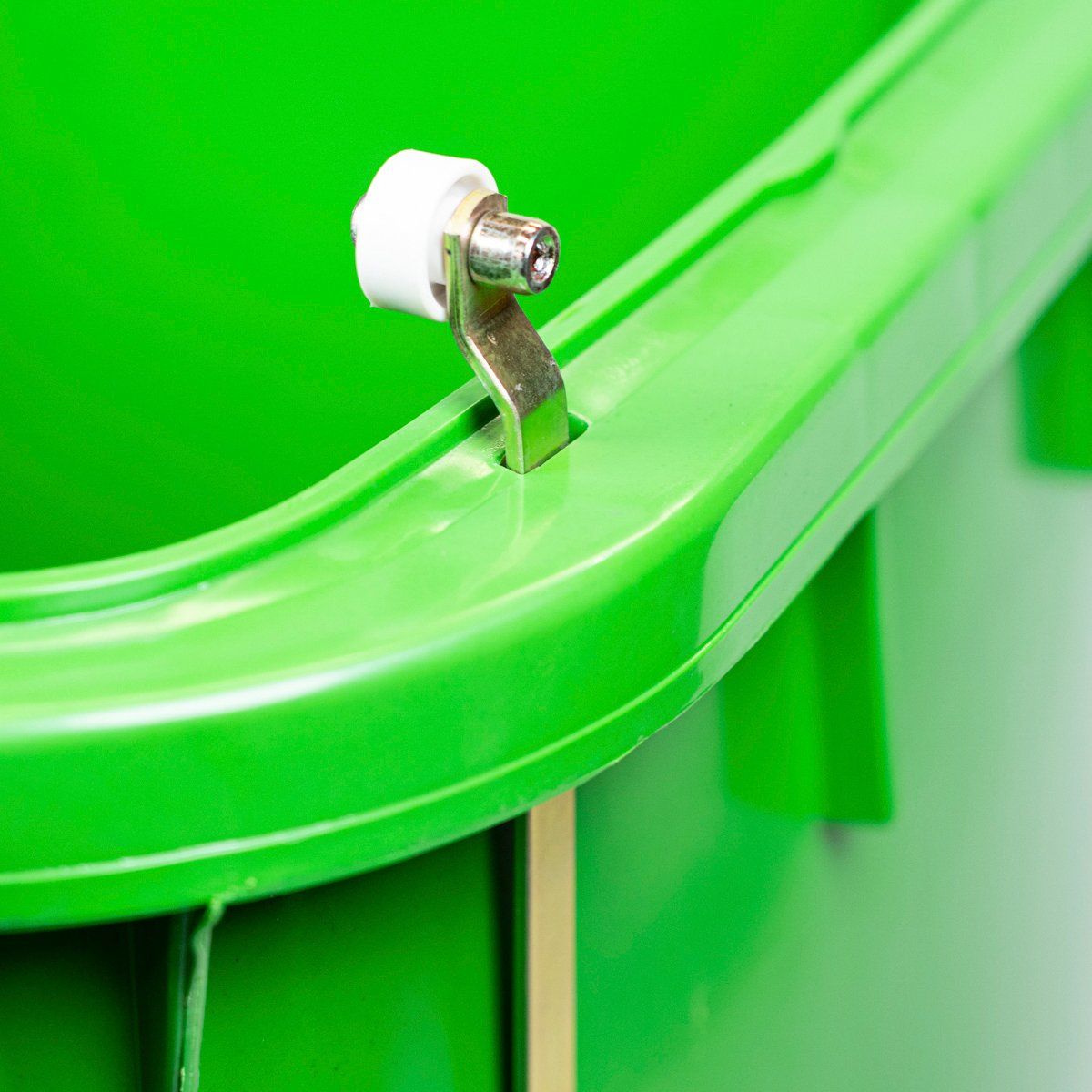 GENERICO - Basurero de 240 Litros con Pedal Verde