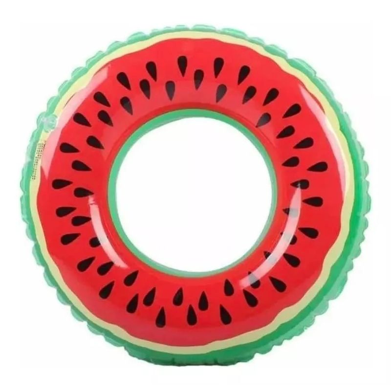 GENERICO - Flotador Salvavidas De Sandía 80cm Inflable Piscina