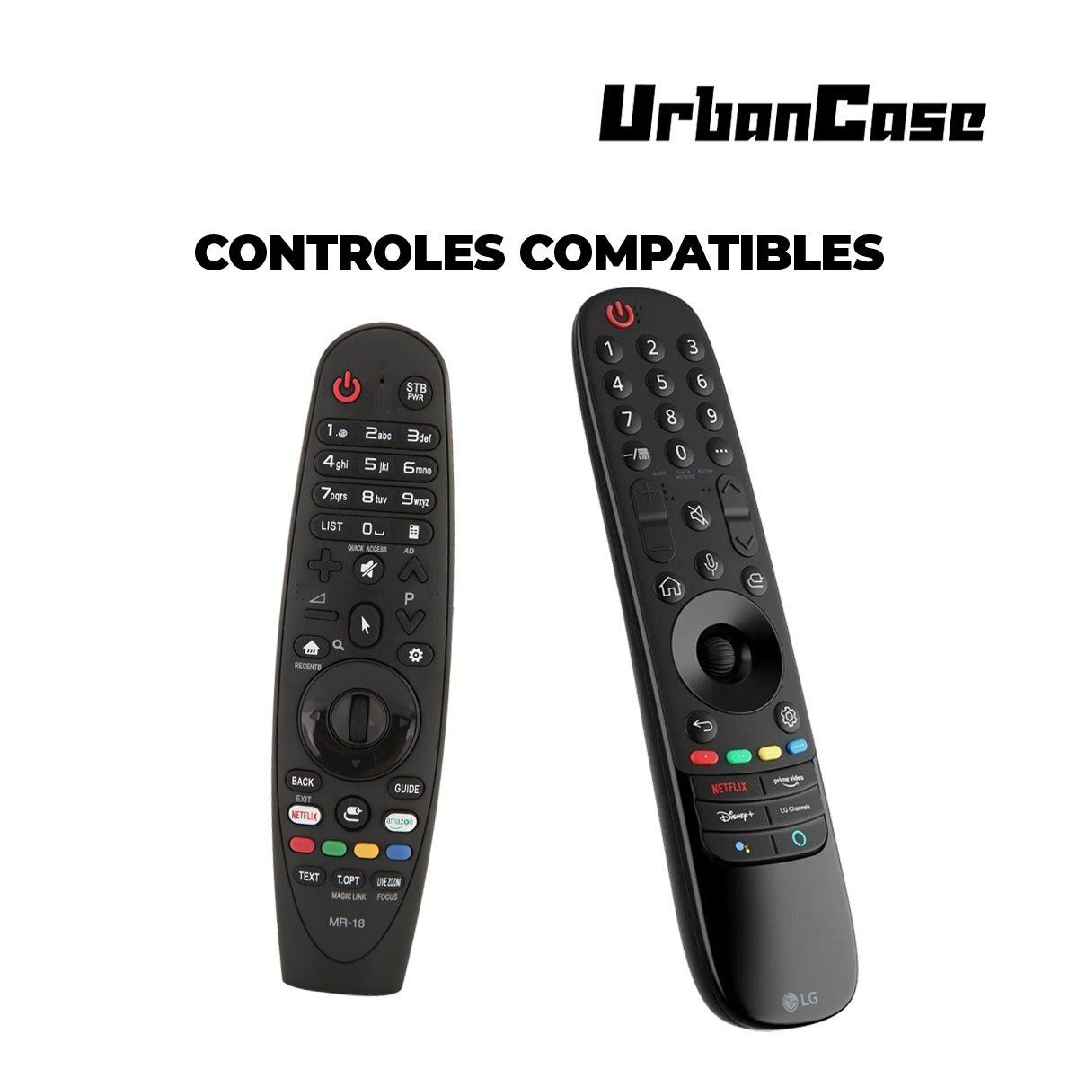 URBANCASE - Protectores UrbanCase Para Magic Control LG – Pack de 2 Fundas
