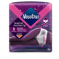 NOSOTRAS - Calzón Nocturno Desechable Protección Talla M 3 Un