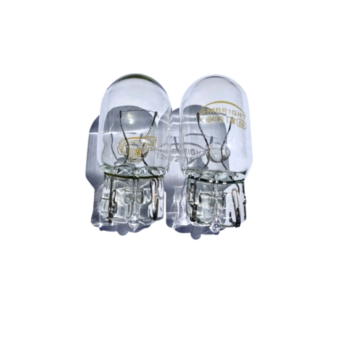 GENERICO - Par Ampolleta T20 12v 21w Luz Dia Doble Contacto
