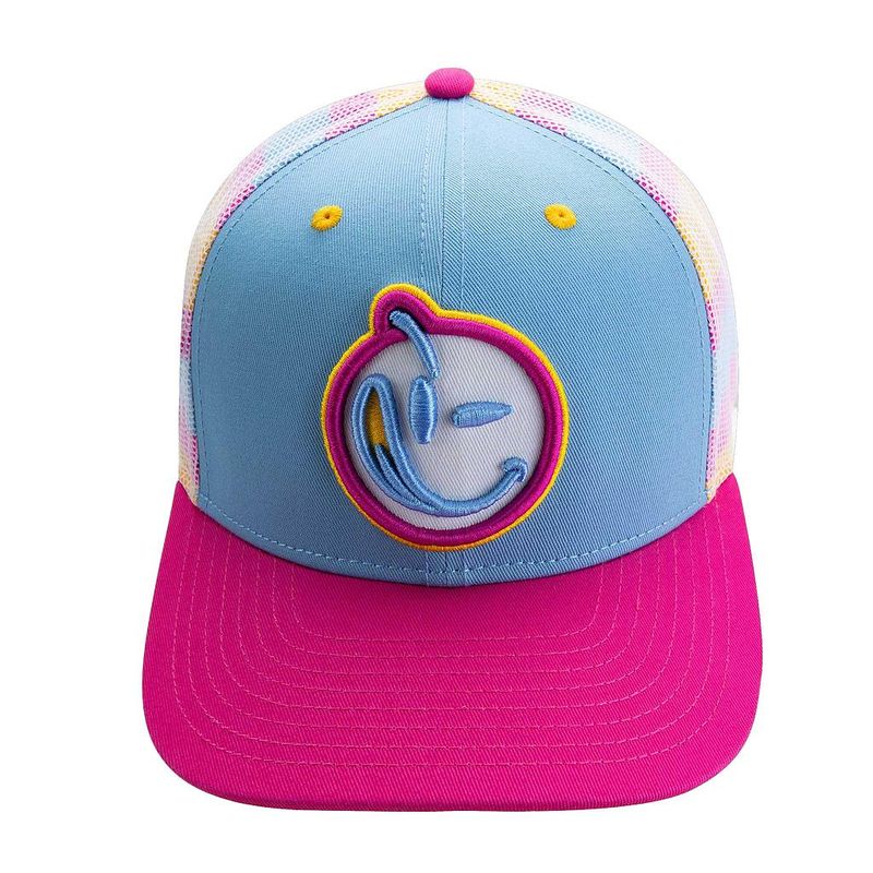 YUMS - Jockey Snapback Visera Plana Broadband Undernet Blue-Pink-Yellow Yums