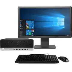 HP - Kit monitor + desktop prodesk 600 g5 sff i5-9500/8gb/256gb