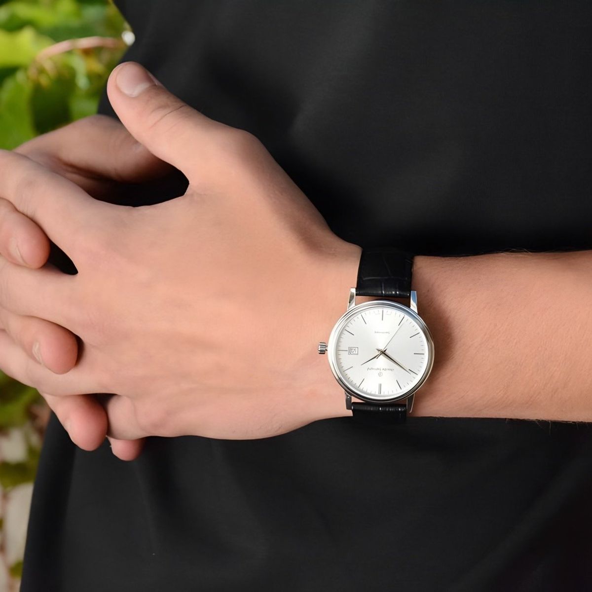 CLAUDE BERNARD - Reloj Claude Bernard Classic 42mm Hombre Cuero Negro