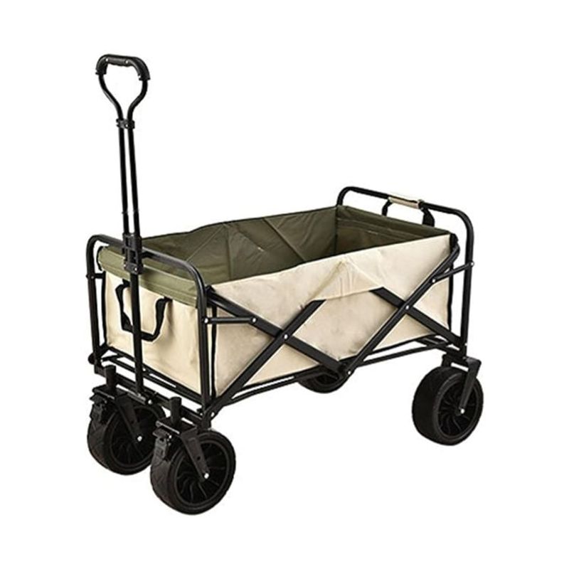 CRUSEC - Carrito De Compras Plegable 100x99x59cm
