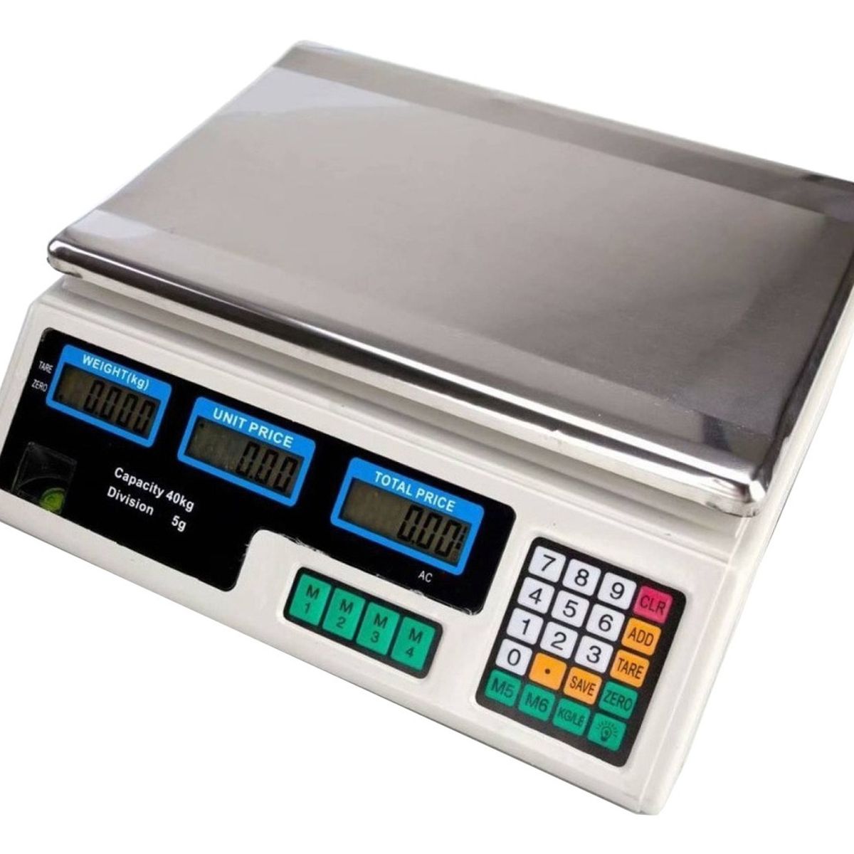 GENERICO - Báscula comercial digital  40KG 40k