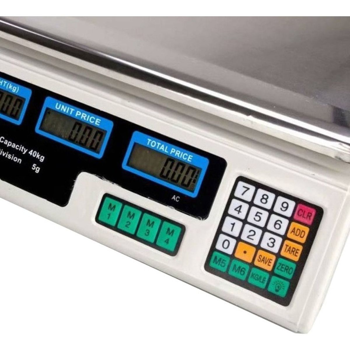 GENERICO - Báscula comercial digital  40KG 40k