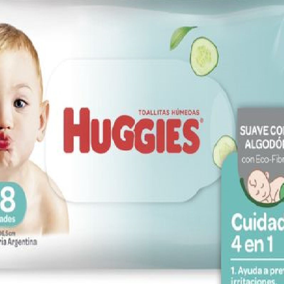 HUGGIES - Huggies Toallitas Húmedas Cuidado 4 En1 48 Unidades