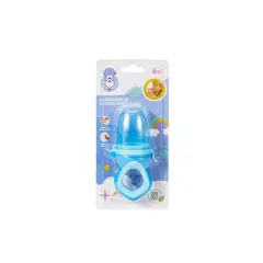 BEST HOUSE - Chupete Alimentador de Silicona - Celeste
