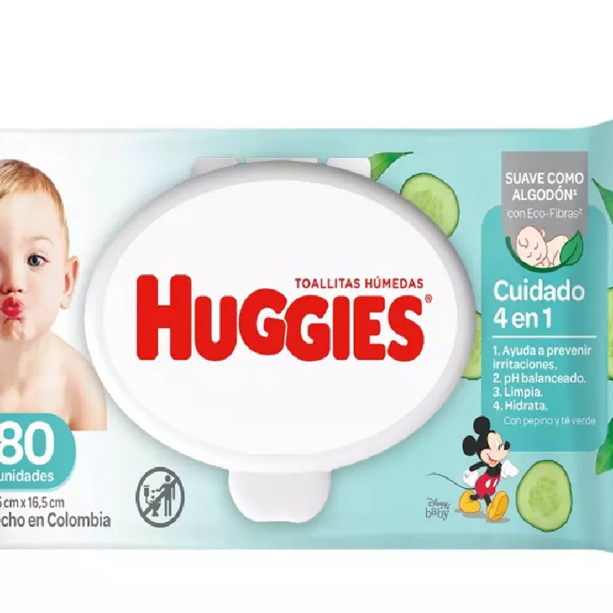 HUGGIES - Huggies Toallitas Húmedas One&done - 80 Un