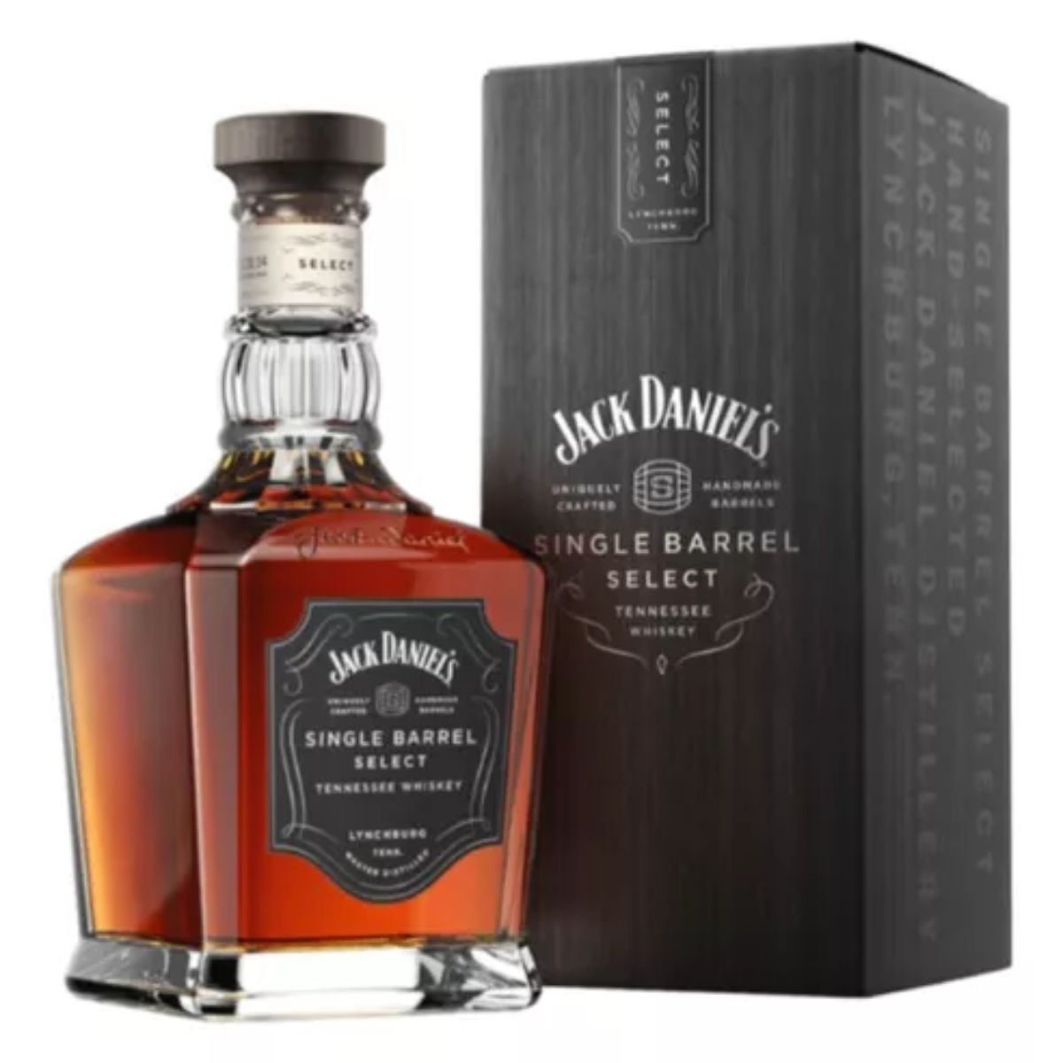 JACK DANIELS - Whisky Bourbon Jack Daniel's Single Barrel Select Estados Unidos Botella 750 Ml