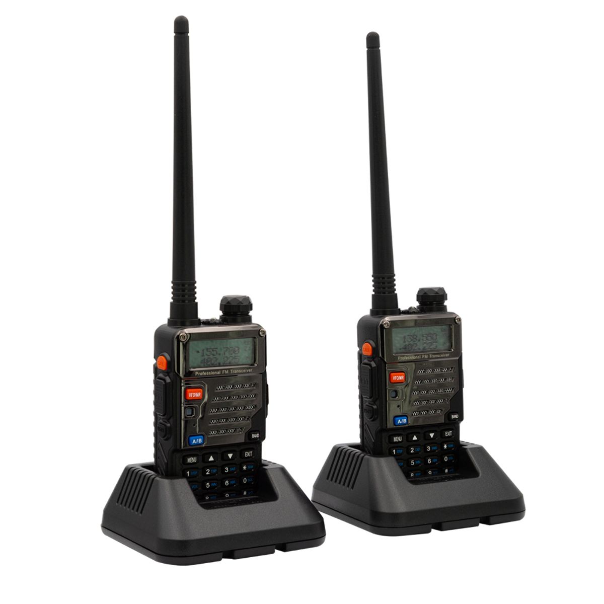 PHILCO - KIT 2 RADIOTRANSMISORES PORTATILES INCL MANOS LIBRES PHILCO