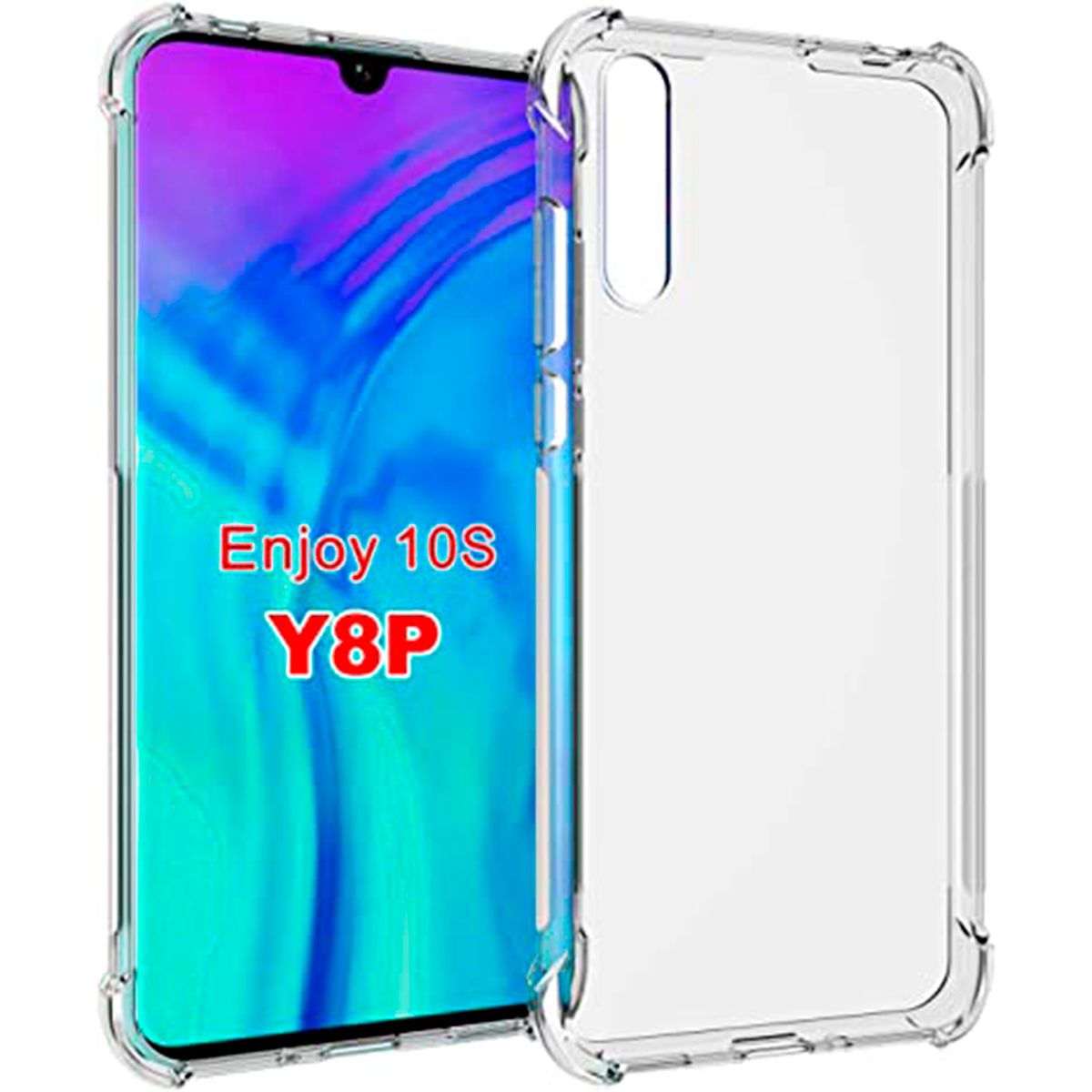 JOIGO - Carcasa Para Hauwei Y8P Transparente.