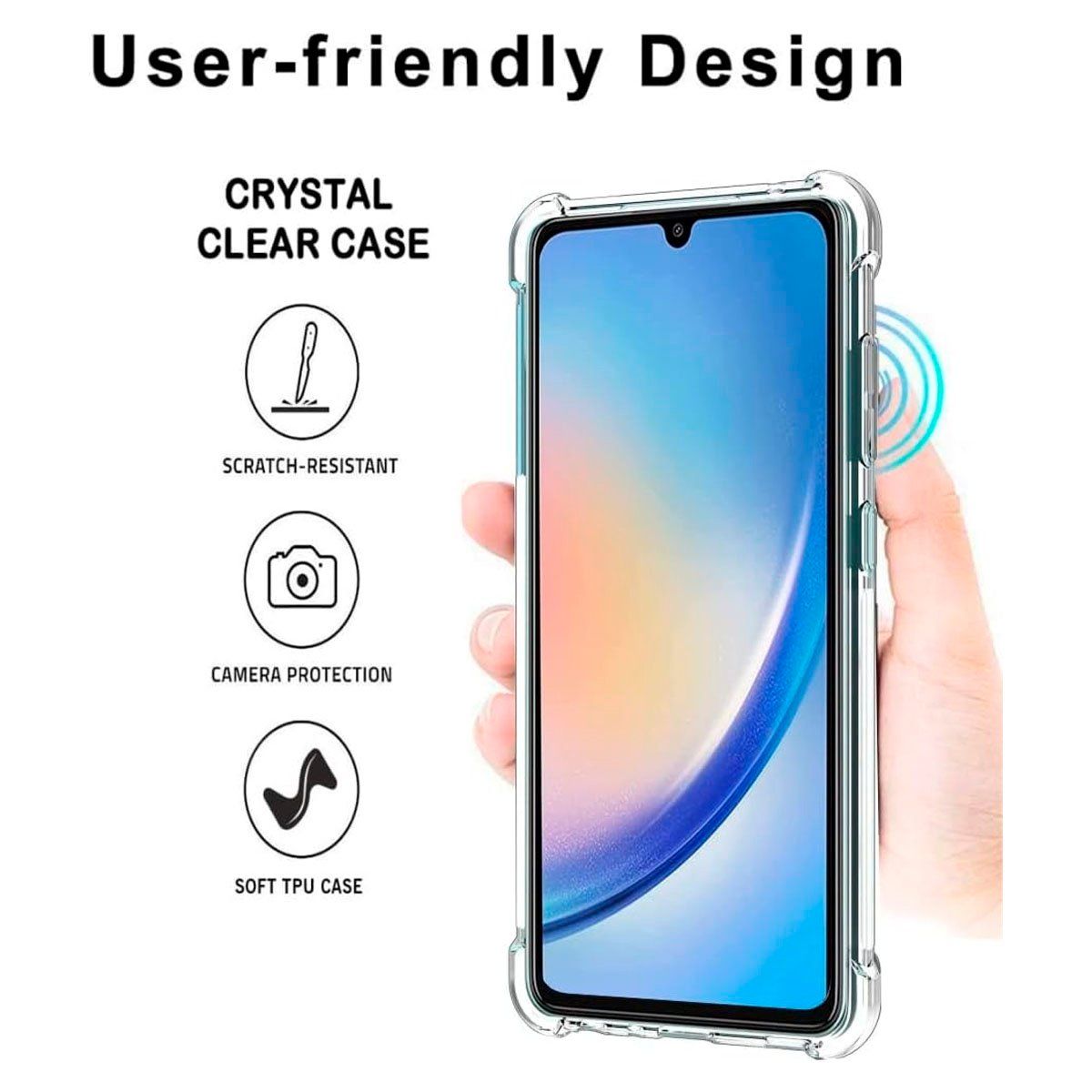 JOIGO - Carcasa Para Hauwei Y8P Transparente.