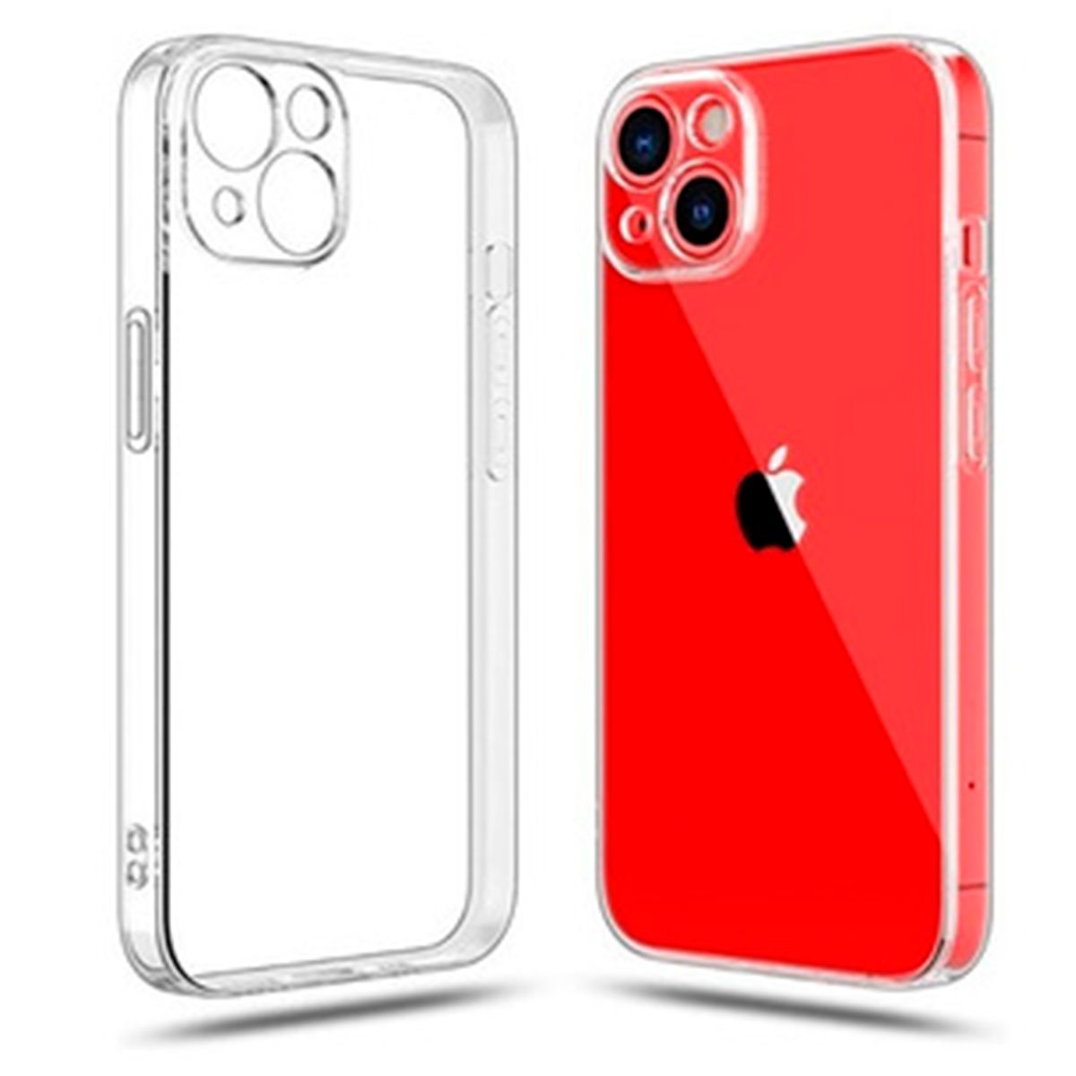 JOIGO - Carcasa Para iPhone 13 Mini Transparente Antigolpes
