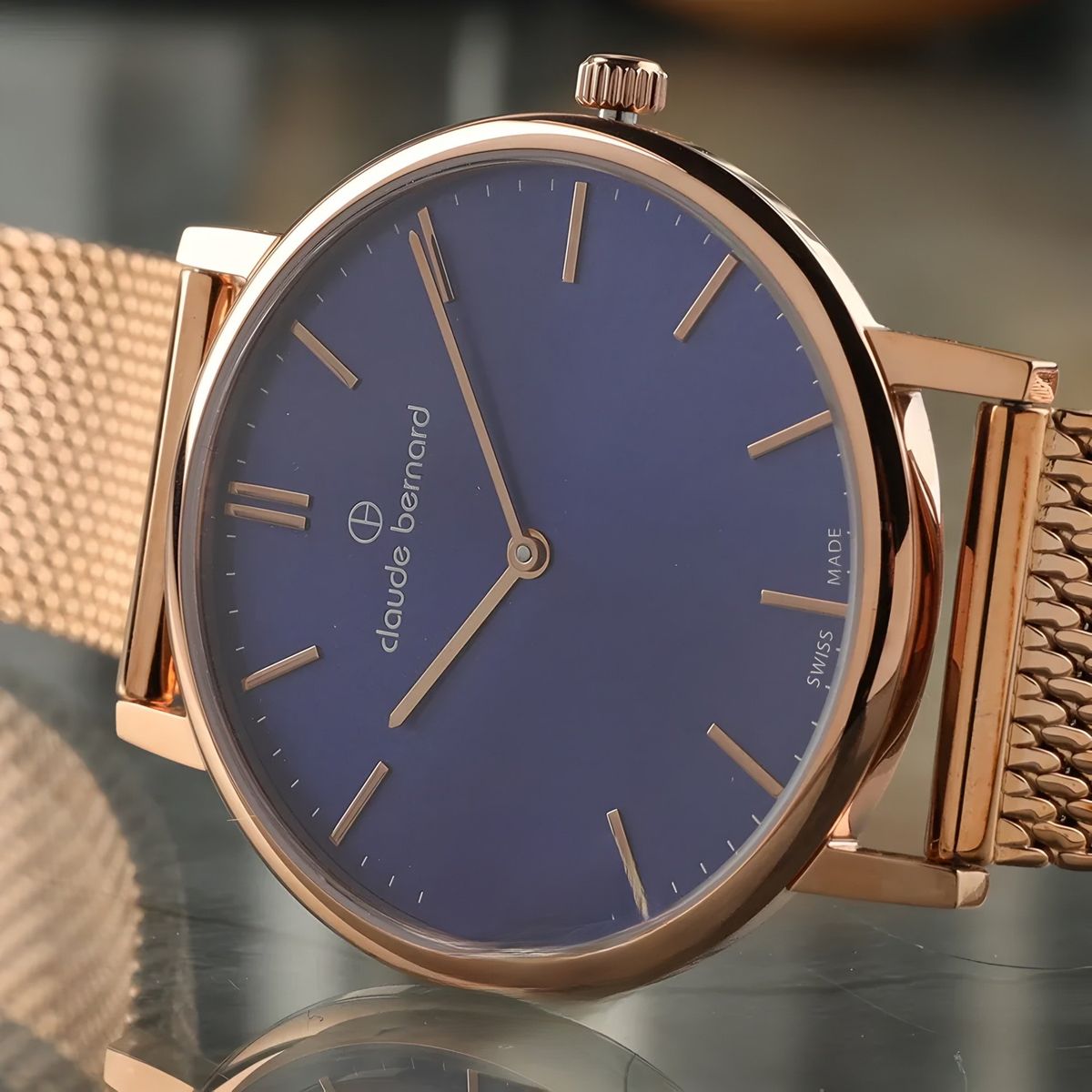CLAUDE BERNARD - Reloj Claude Bernard Slim Line 39mm Hombre Acero
