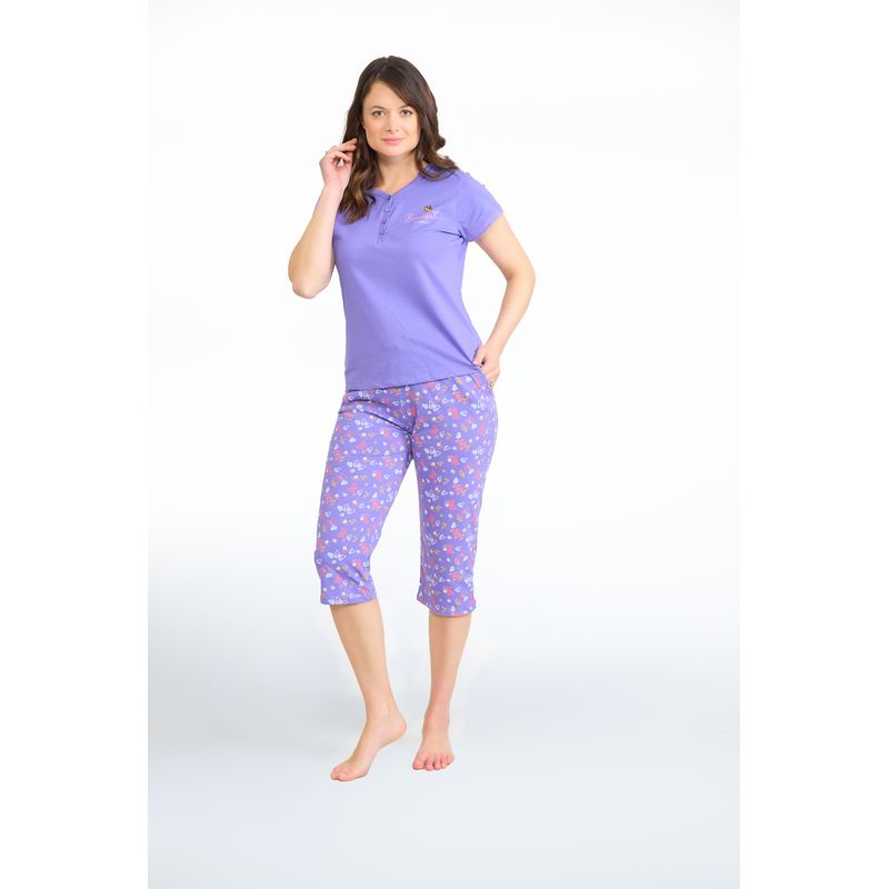 BECKIL - BECKIL COD 1778 PIJAMA ALGODON JERSEY PANTALON ESTAMPADO