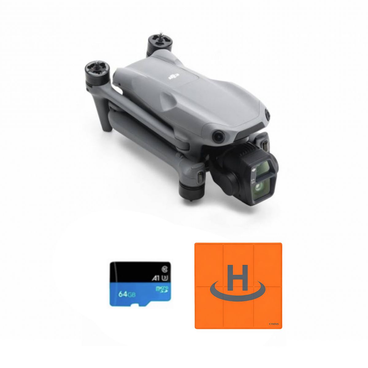 DJI - Drone DJI Air 3S RC-N3 + Landing + Micro SD 64GB