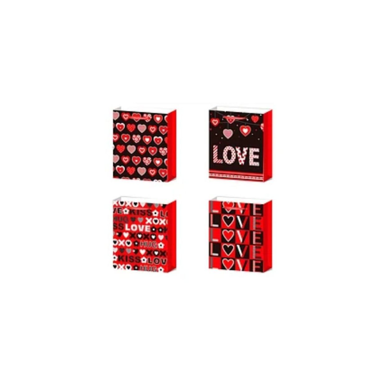 GENERICO - Bolsa De Regalo Love Diseño Aleatorio 12x31x40cm