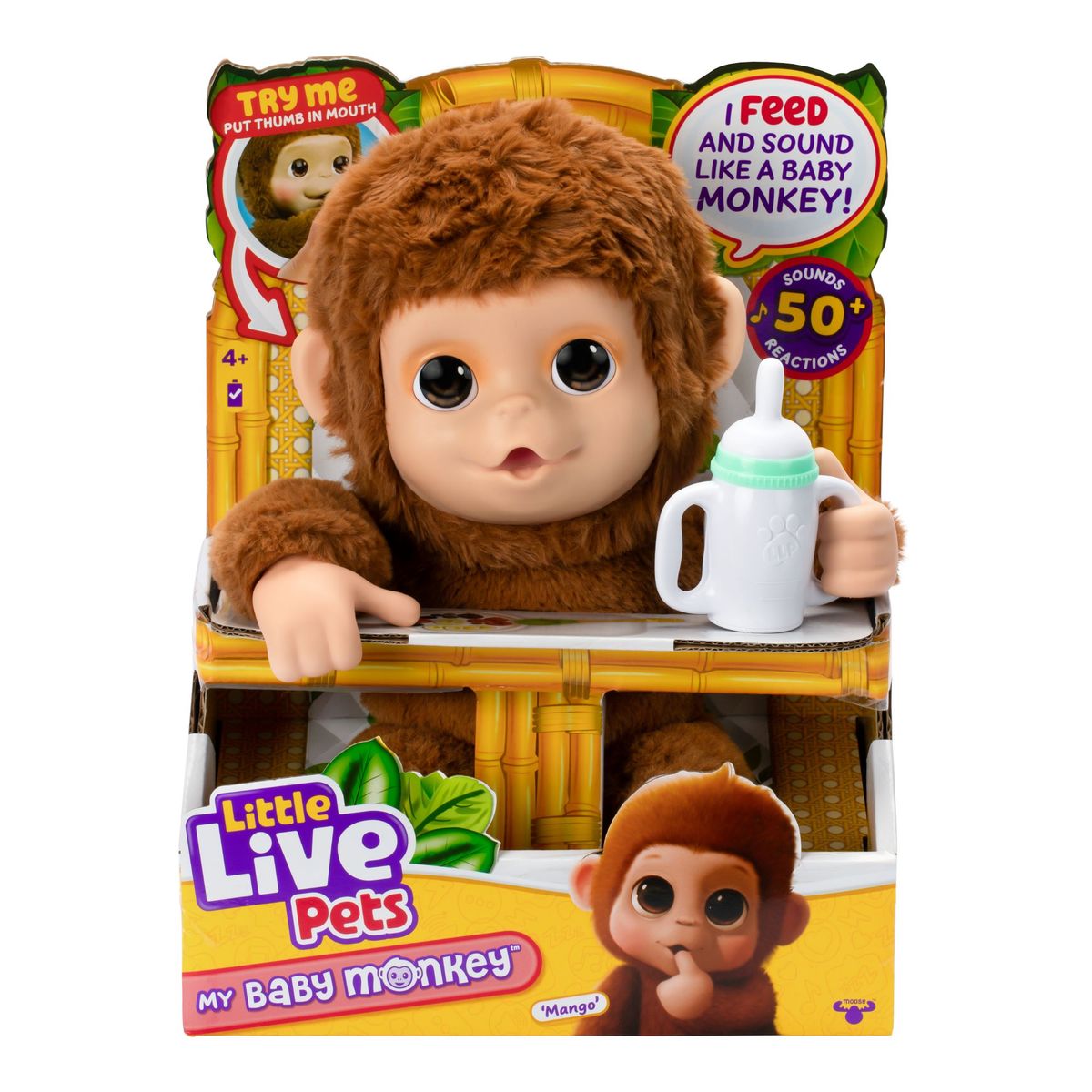 LITTLE LIVE PETS - Little Live Pets Bebé Mono
