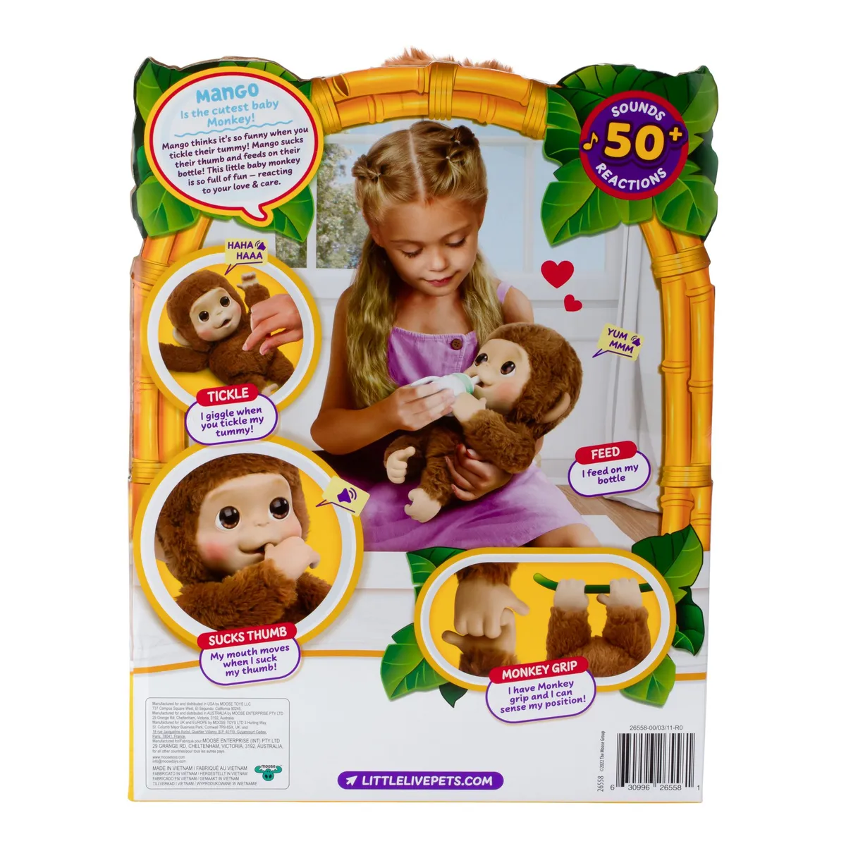LITTLE LIVE PETS - Little Live Pets Bebé Mono