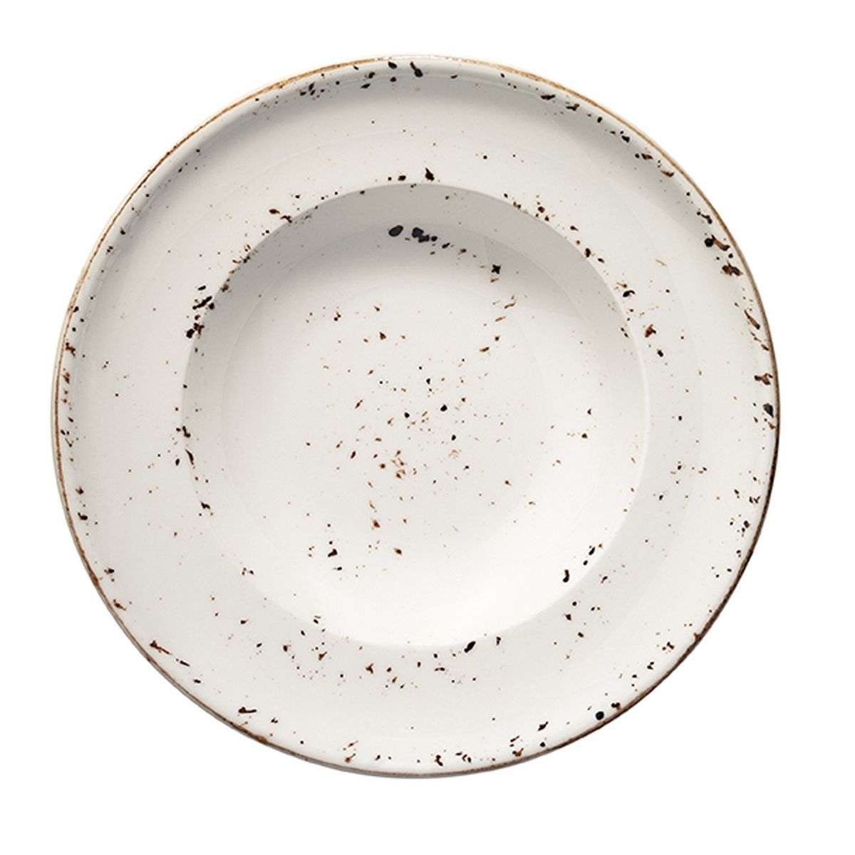 BONNA - Plato Porcelana Hondo 27cm Grain Set 6 pcs