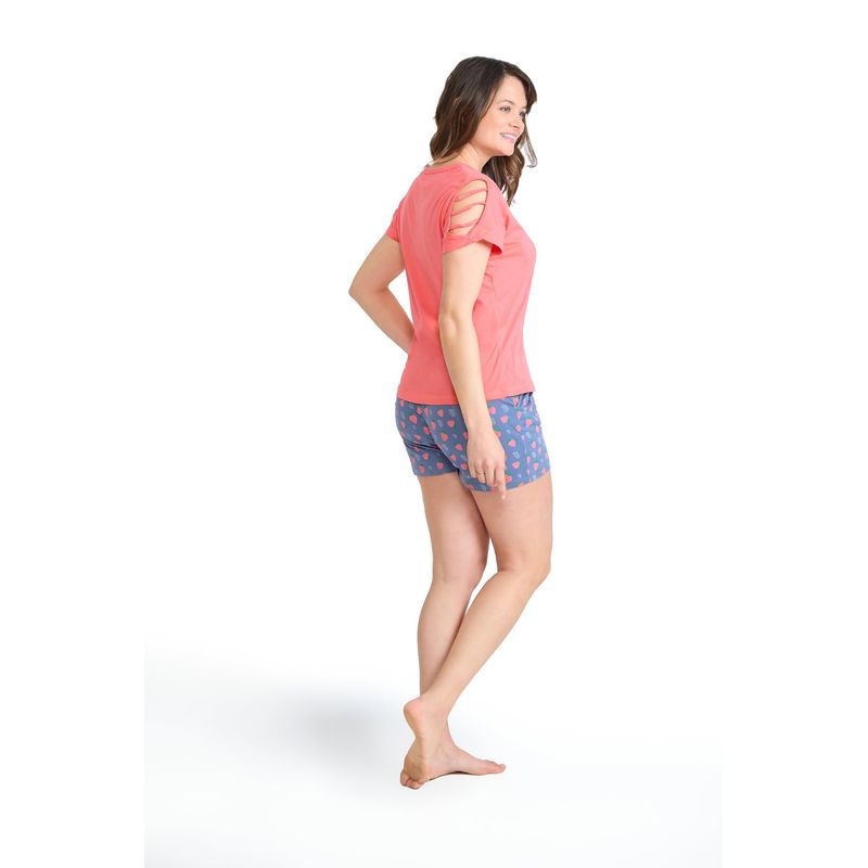 BECKIL - BECKIL COD 1780 PIJAMA SHORT ALGODON JERSEY ESTAMPADO STAMBERRY