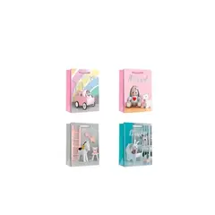 GENERICO - Bolsa De Regalo Bebé Color Aleatorio 8x18x24cm