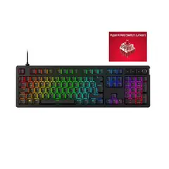 HYPERX - Teclado Mec Gaming Alloy Rise Switch Red Lineal Usb-c