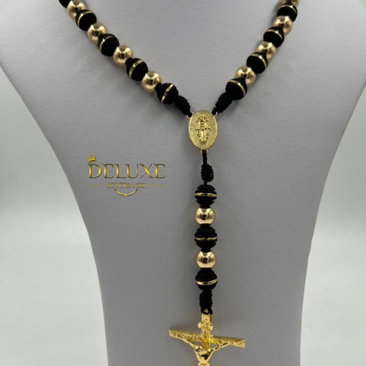 GENERICO - Rosario Artesanal de Oro Laminado 18k
