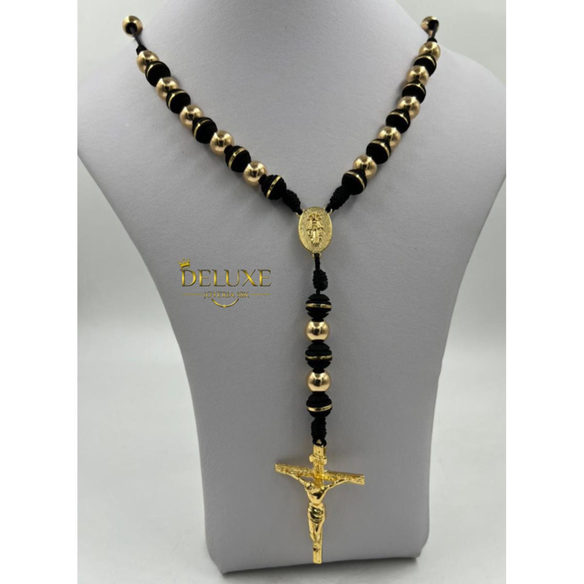 GENERICO - Rosario Artesanal de Oro Laminado 18k