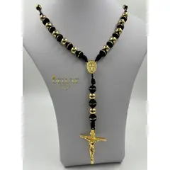 GENERICO - Rosario Artesanal de Oro Laminado 18k