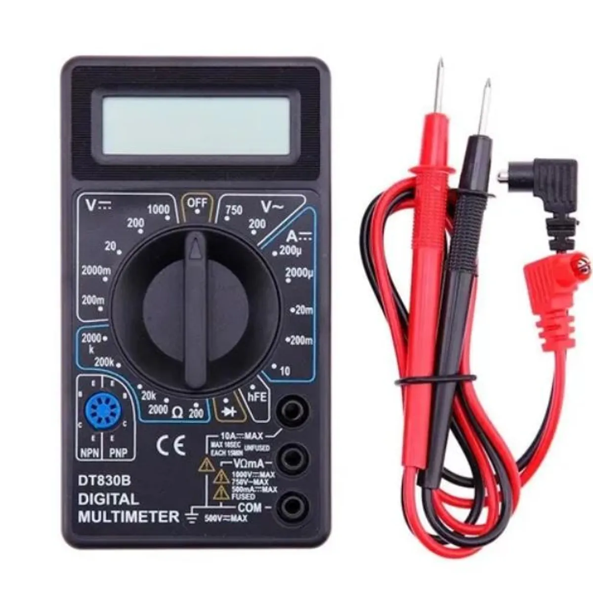 GENERICO - Multitester Digital Multimetro Portatil Tester