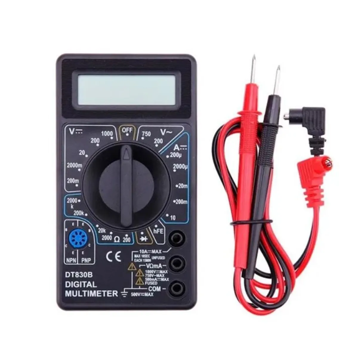 GENERICO - Multitester Digital Multimetro Portatil Tester