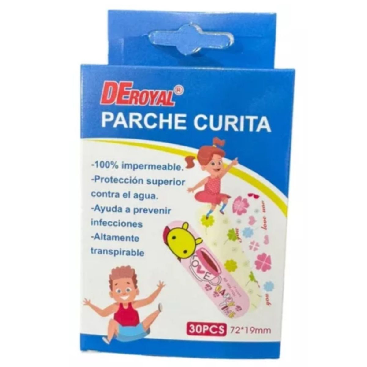 LIKE SHOP - Pack 60 Parche Curitas Venditas Colores Adhesivas Niña 706