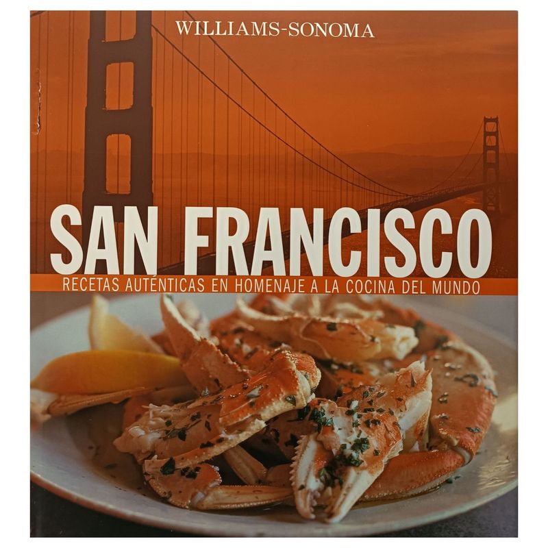GENERICO - Libro Cocina San Francisco EEUU Receta Gastronomía Internacional