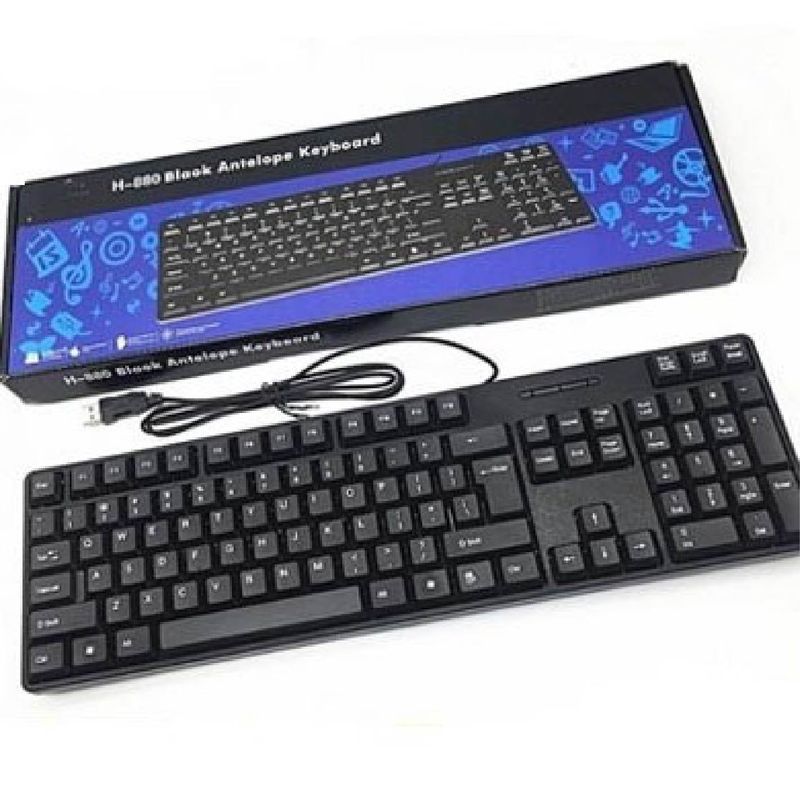 GENERICO - Teclado Antelope Black