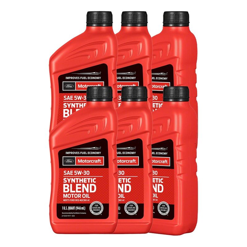 FORD - Aceite Genuino Ford Motorcraft Sae 5w30 (6 Unidades) 5.7