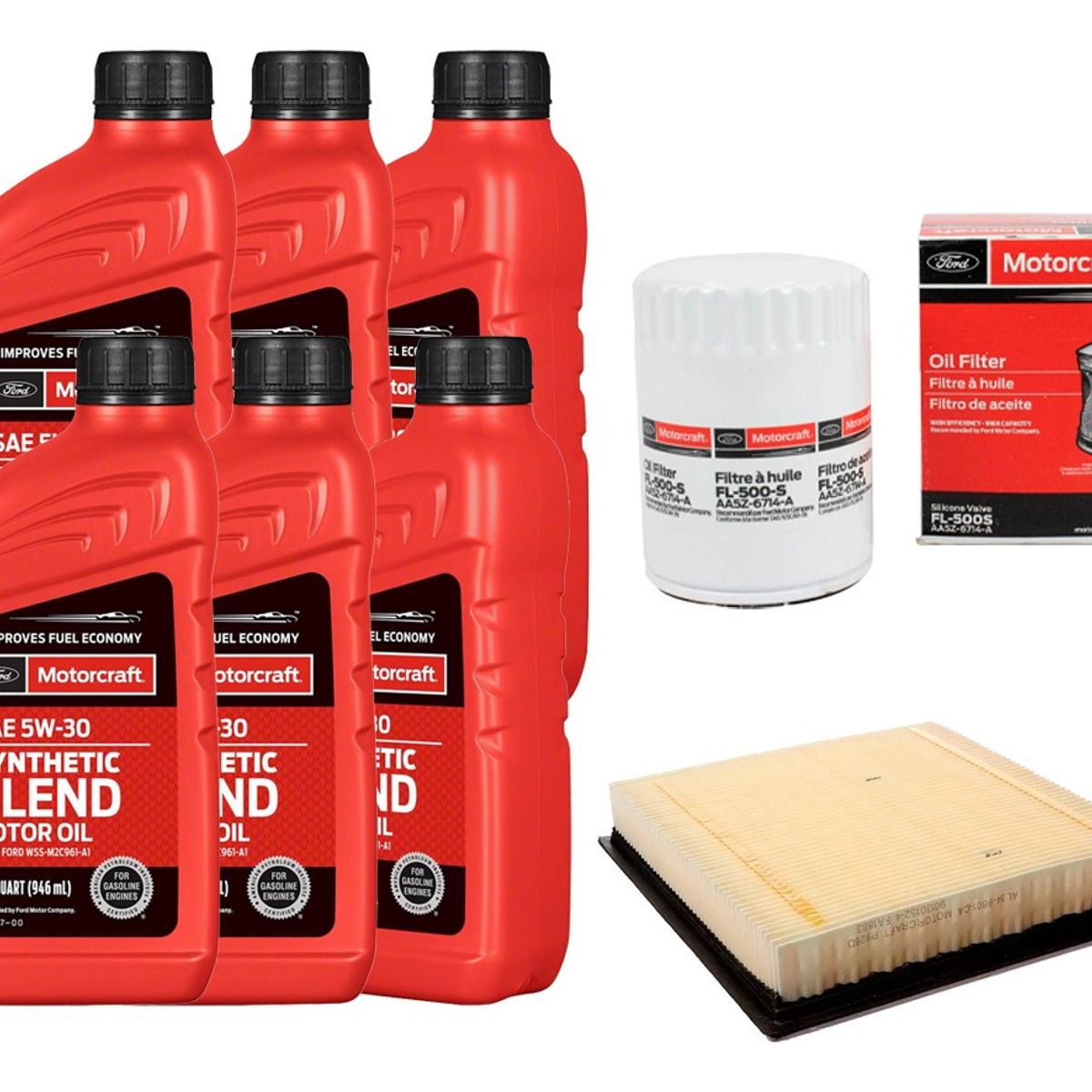 FORD - Kit Mantención Genuino Ford F-150 3.5 Aceite + Filtros