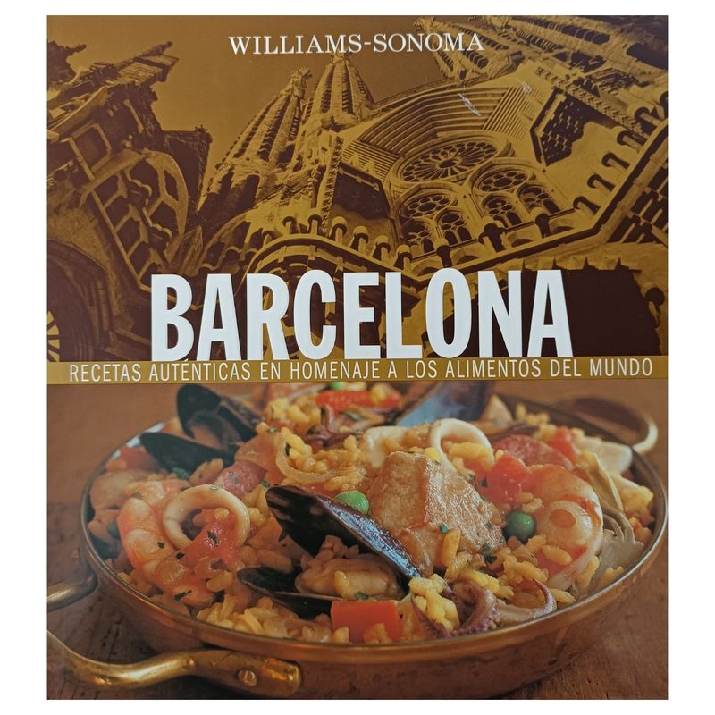 GENERICO - Libro de cocina Barcelona España internacional gastronomía sabores