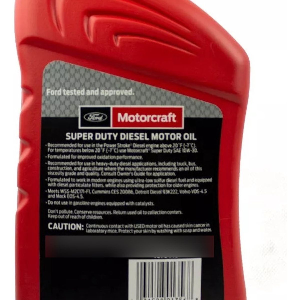 FORD - Aceite De Motor Diesel 15w40 Ford Motorcraft 946 Ml